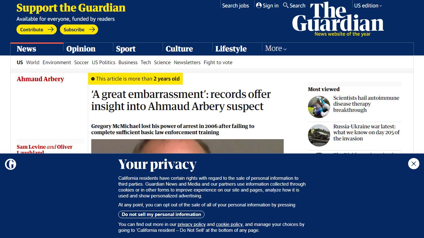 ‘A great embarrassment’: records offer insight into Ahmaud Arbery ...